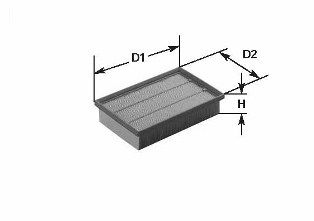 CLEAN FILTERS Ilmansuodatin MA 637